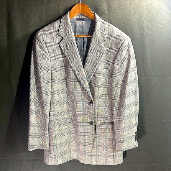 Brooks Brothers Other - Classic Brooks Brothers 100% Wool Gray Houndstooth Men's Blazer